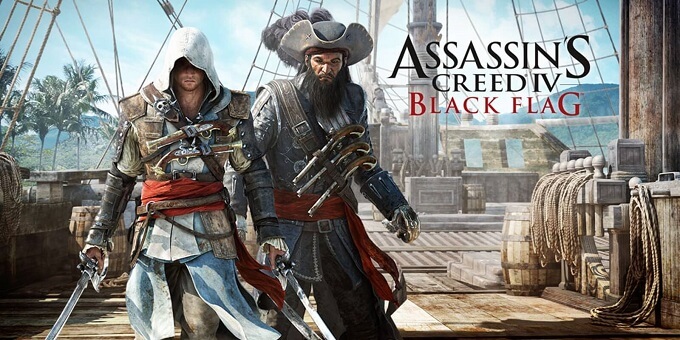Assassins Creed Black Flag IV Cover